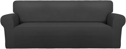 Vista 61 de PureFit Funda súper elástica para sofá reclinable con bolsillo, funda de sofá suave y antideslizante de elastano, lavable, protector de muebles