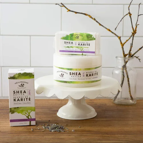 Vista 5 de Crema para manos de Manteca de Karité Natural, Pre de Provence, Hand Cream 2.5 oz