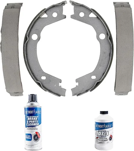 Vista 19 de Detroit Axle - Kit de frenos para Ford Transit Connect 2018 2019 2020 2021 2022 2023, rotores de freno de disco, pastillas de freno de cerámica