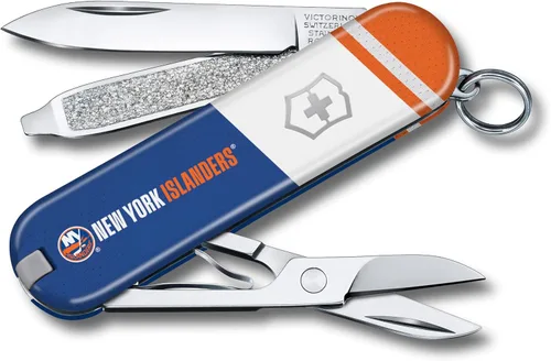 Vista 13 de Victorinox Classic SD Swiss Army – Navaja suiza de bolsillo compacta con 7 funciones, fabricada en Suiza, con hoja pequeña, destornillador y llavero