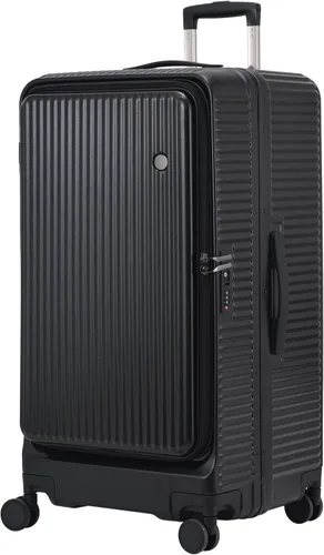 Vista 23 de Kaleenie Maletín de mano de 16" con 2 compartimentos para laptop Negro