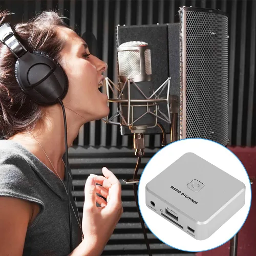 Vista 2 de Digitalizador de música, convertidor analógico a MP3 para cintas