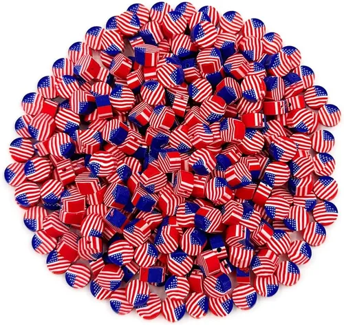 Vista 9 de 200 cuentas de arcilla polimérica de flores, cuentas espaciadoras de flores mixtas para hacer pulseras, collares, joyas