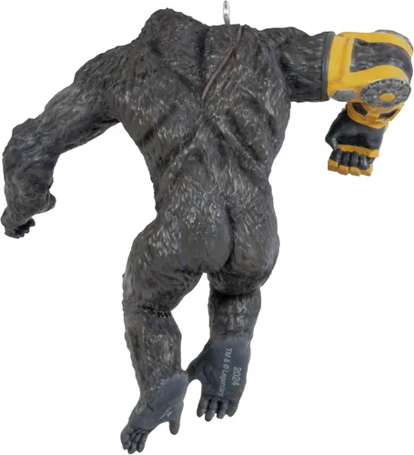 Vista 2 de Hallmark Keepsake Adorno Navideño 2024, Godzilla x Kong: The New Empire El Todopoderoso Kong, Regalos de Ciencia Ficción