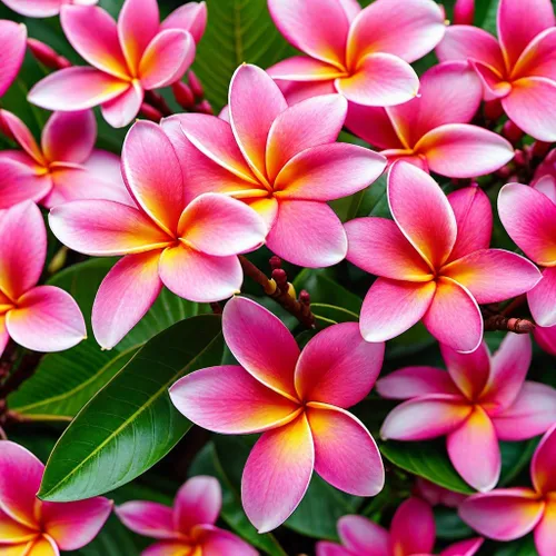 Vista 6 de Plumeria frangipani rosa hawaiana 1 esqueje DL9