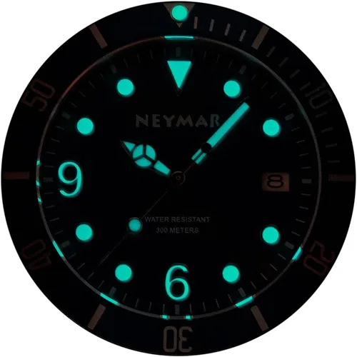 Vista 2 de NEYMAR 415mm Mens Automatic Watch 300m Diver Watch 200m Stainless Steel Watch