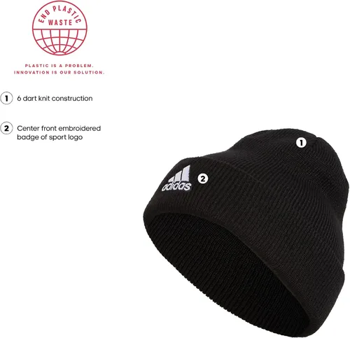 Vista 2 de adidas Mens Team Issue Fold Beanie