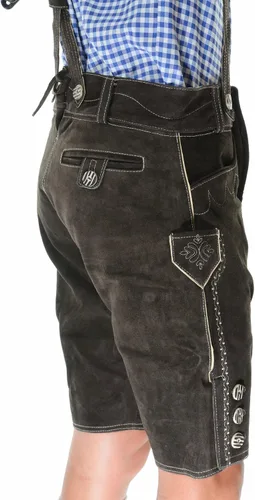 Vista 4 de Bergkristall, auténtico traje alemán Lederhosen