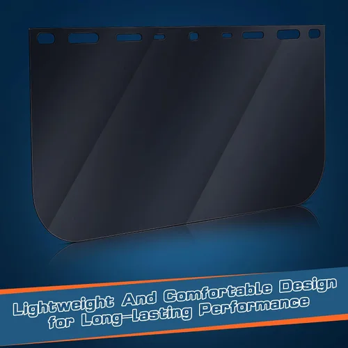 Vista 7 de Paquete de 2 protectores faciales de repuesto compatibles con ERB Negro