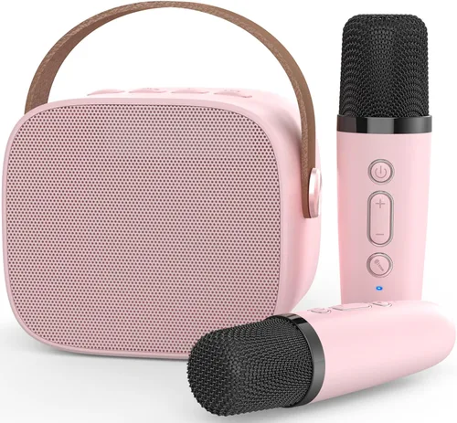 Vista 11 de Mini máquina de karaoke, juguetes divertidos, regalos de cumpleaños de Navidad para niños de 4 a 12 años, niñas, niños, adultos, juguetes
