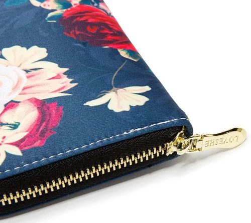 Vista 56 de Cartera de mano para mujer, estilo bohemio, con RFID, elegante, espaciosa con correa para viajes, capacidad para tarjetas, teléfono, dinero