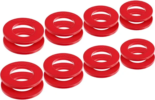 Vista 13 de AUTMATCH Kit de arandelas aisladoras de grilletes de anillo D, 2 aisladores de grilletes de goma con 8 arandelas, se adapta a grilletes 3/4, protege