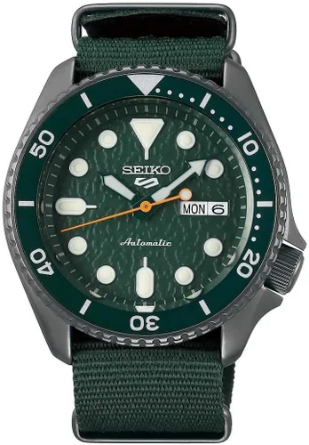 Vista 13 de Seiko Reloj analógico automático para hombre Seiko 5 Sports Azul