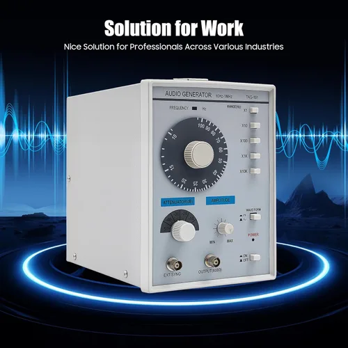 Vista 5 de Generador de señal, 10Hz-1MHz de baja frecuencia ajustable con alta