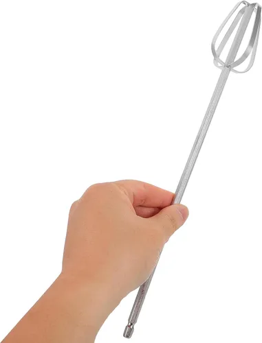 Vista 4 de 3pcs Stainless Steel Hand Mixer Beaters Replacement Attachments Extended Shaft for Electric Handheld Mixer and Drill for Baking and Cooking
