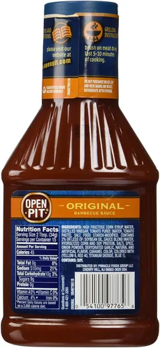 Vista 3 de Open Pit Salsa barbacoa original, 18 onzas (paquete de 3)