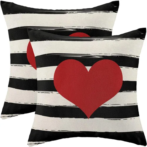 Vista 13 de Juego de 2 fundas de almohada de Halloween de 16 x 16 pulgadas, fundas de almohada de murciélagos negros y crema, fundas de cojín decorativas