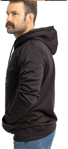 Vista 5 de Realtree Sudadera con capucha de forro polar de peso medio con logotipo Anter EDGE para hombre