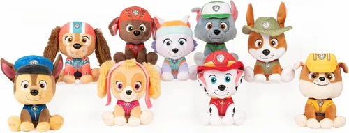 Vista 8 de GUND - Peluche oficial de PAW Patrol Everest en uniforme de rescate en nieve característico, animal de peluche para edades de 1 y en adelante, 15,2