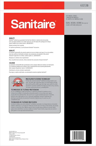Vista 2 de 5PK Sanitaire Bolsa de aspirador de estilo ST