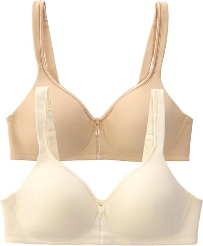 Vista 20 de Vanity Fair Women's Bra with 2-Way Convertible Straps, Body Caress Full Coverage, Lightly Lined Cups Up to Dd