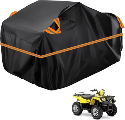 Vista 40 de Cubierta para ATV impermeable compatible con Arctic Cat H1 EFI TRV Cruiser 4x4 2011, cubierta de 210D para vehículos de 4 ruedas, cubierta para quad