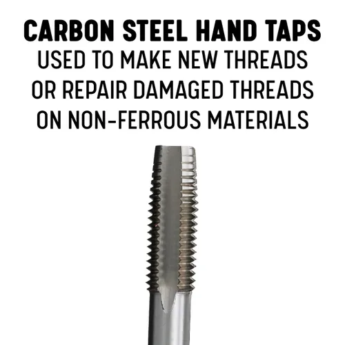 Vista 2 de Drill America DWTB0-80P12 0-80 - Grifo manual de acero al carbono (12 unidades), serie DWT