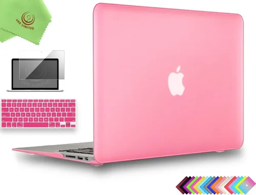 Vista 10 de UESWILL Funda rígida mate 3 en 1 compatible con MacBook de 12 pulgadas con pantalla Retina modelo A1534 + funda de teclado y protector de pantalla