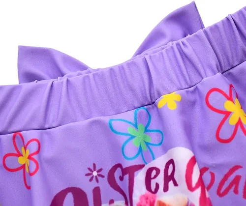 Vista 8 de FUNTEKS Toddler Baby Girls Bathing Suit Two Piece Swimsuit Bikini Summer Beach Wear Swimwear for 3-10 Years