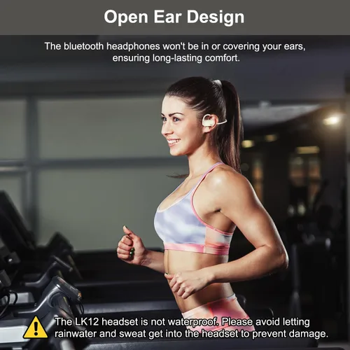 Vista 3 de Auriculares Bluetooth, auriculares inalámbricos Bluetooth V5.4 con micrófono de cancelación de ruido, 12 horas de reproducción, controlador