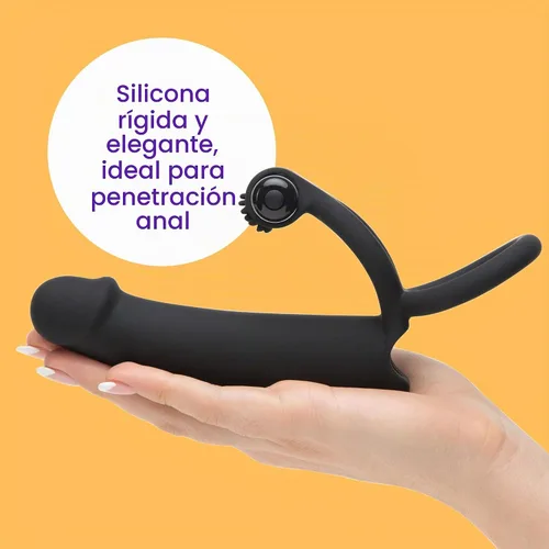Vista 3 de Lovehoney Double Fun - Consolador de doble penetración para parejas