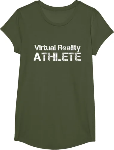 Vista 97 de Virtual Reality ATHLETE for VR Gamers Camiseta, Negro, S