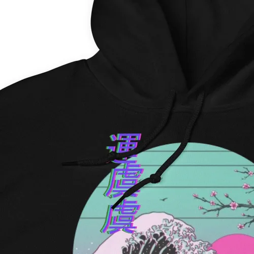 Vista 5 de RX7 - Sudadera con capucha japonesa Vaporwave de los años 80 y 90 JDM para tuning de coche
