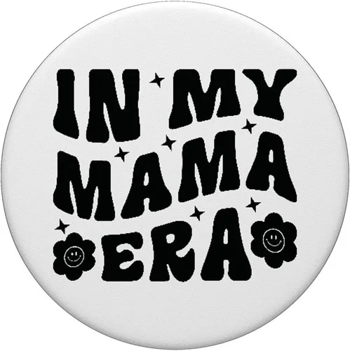 Vista 3 de PopGrip intercambiable In My Mama Era PopSockets