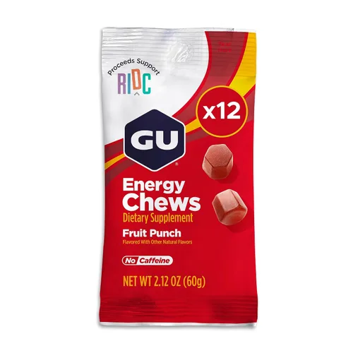 Vista 17 de GU Energy Masticables, granada de arándanos, gomitas de electrolitos, 12 bolsas (24 porciones en total)