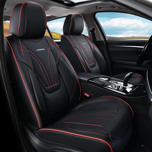 Vista 31 de Coverado - Fundas impermeables para asientos de coche, fundas delanteras para asientos de coche, 2 en 1, fundas protectoras para asientos de coche