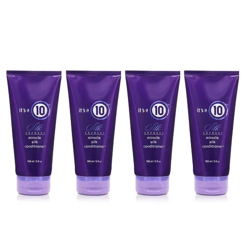 Vista 3 de It's a 10 Haircare Silk Express Miracle Silk Acondicionador de seda, 5 onzas líquidas (paquete de 2)