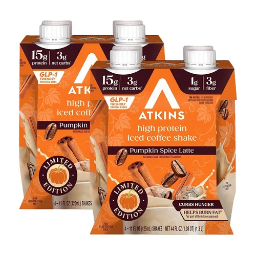 Vista 16 de Atkins Batido de proteína listo para beber, deliciosa leche con chocolate, sin gluten., 609309, 12