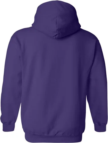 Vista 6 de Gildan Heavy Blend - Sudadera con capucha, Púrpura