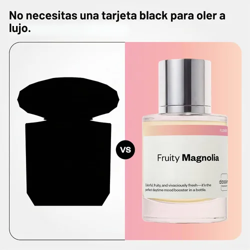 Vista 2 de Dossier - Fruity Magnolia - Eau de Parfum - Inspirado en Vers. Bright Crystal - Perfume de lujo - Sin parabenos - Vegano - Para mujeres - Fragancia