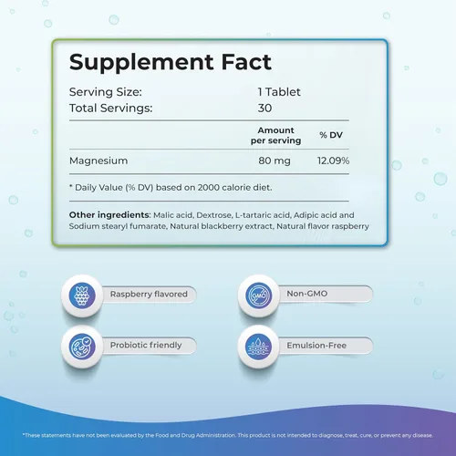 Vista 2 de WELLNESS EXTRACT H2 Tabletas de agua de hidrógeno molecular con magnesio – 12 ppm tabletas de hidrógeno efervescentes para agua potable, apoya