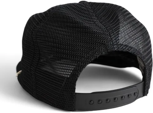 Vista 6 de American Needle Chevrolet Trucks Wyatt Gorra de béisbol ajustable Snapback Trucker (23014A-CHEVY-BLK)