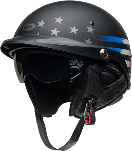 Vista 3 de Bell Powersports Pit Boss Banner Mate Negro/Rojo Mediano