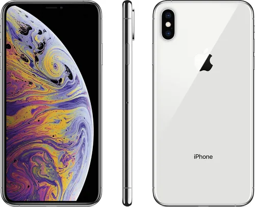Vista 3 de Apple iPhone XS, 64 GB, plata, operadores GSM (renovado)