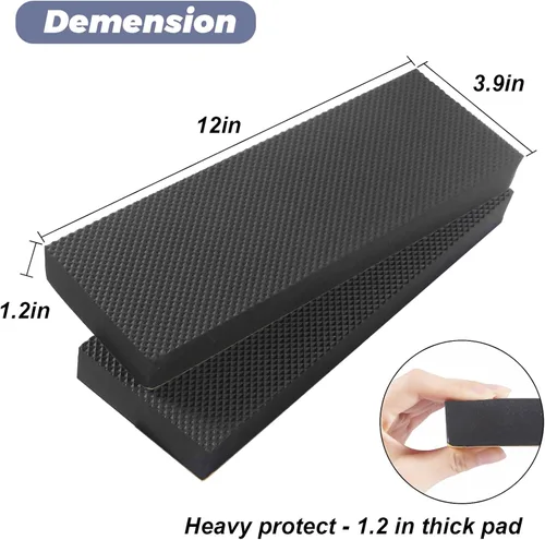 Vista 9 de Protector de Pared de Garaje Protectores de Puerta de Automóvil Guardas de Garaje Parachoques Espuma EVA Gruesa Resistente al Agua Autoadhesivo