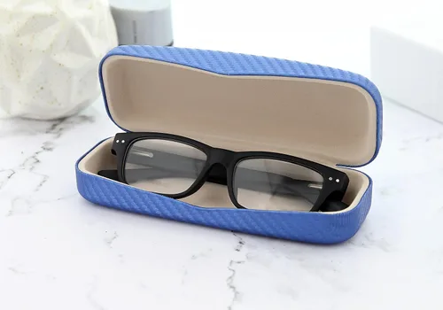 Vista 5 de Carcasa rígida para lentes de sol para mujeres y hombres, para marcos pequeños a medianos