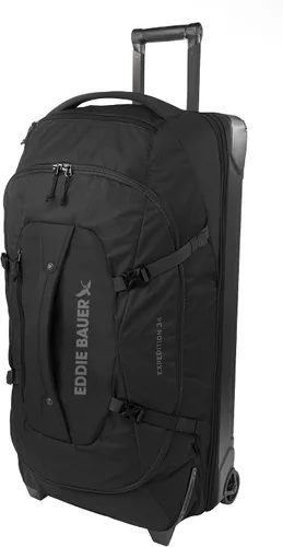 Vista 12 de Eddie Bauer Bolsa de lona Expedition 2.0 hecha de policarbonato resistente y nailon, Negro