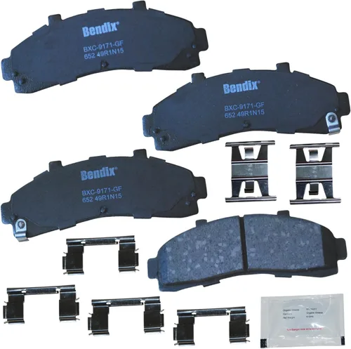 Vista 378 de Bendix - Pastillas de freno Priority1 CFM149 para Blue Bird TC1000, Chevrolet C30, Pickup, C35, C3500HD, G30, Van, K30, P30, R30, R3500, V30, V3500