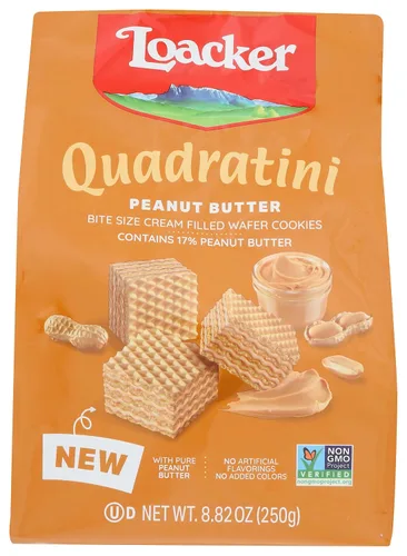 Vista 30 de Loacker Quadratini - Obleas de yogur de arándano de tamaño pequeño