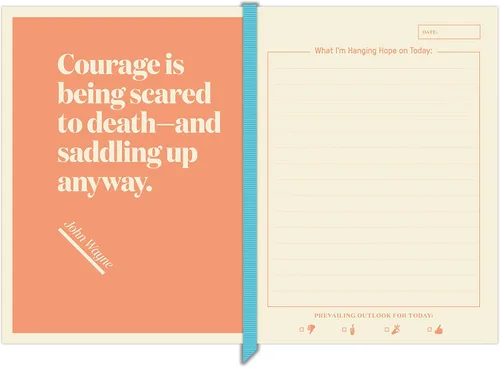 Vista 5 de Knock Knock It's Gonna Be Okay Inner-Truth Journal (Ombre Edition)